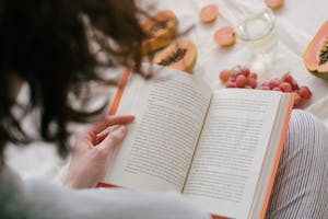 Person Reading A Book